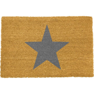 Star Grey Doormat