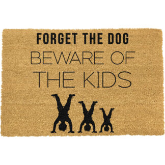 Forget The Dog, Beware Of The Kids Doormat
