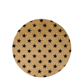 Stars Circle Doormat