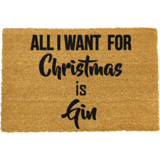 All I want for Christmas is Gin Doormat