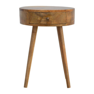 Nordic Circular Shaped Bedside Table
