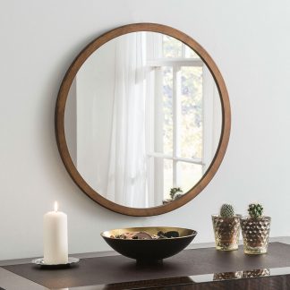 Classic Circle Bronze Mirror