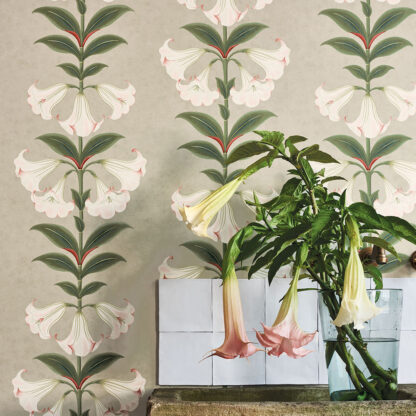 Cole and Son Seville Angels Trumpet Wallpaper