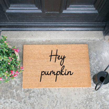Hey Pumpkin Doormat UK