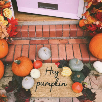 Hey Pumpkin Doormats UK