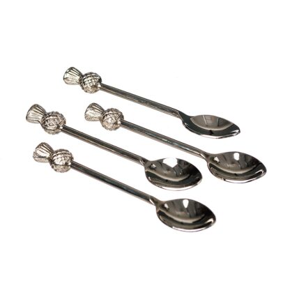 4 Thistle Spoons