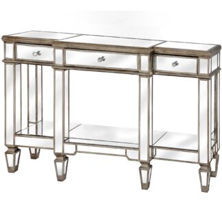The Belfry Collection Mirrored Display Console Table