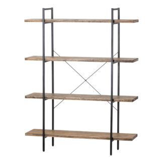 Four Tier Shelf Cross Section Industrial Display Unit
