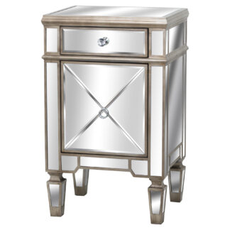 The Belfry Collection One Draw One Door Bedside