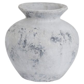 Darcy Antique White Vase