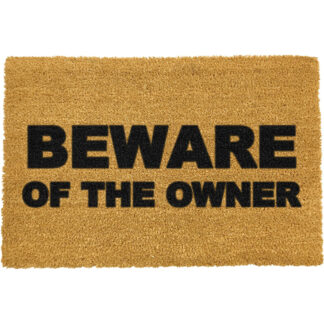 Beware Of The Owner Doormat