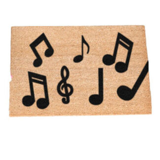 Music Notes Doormat