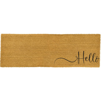 Hello Scribble Patio Doormat