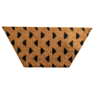Triangles Hex Doormat