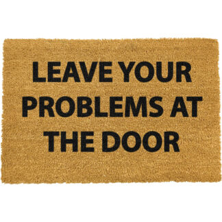 Leave Your Problems At The Door Doormat