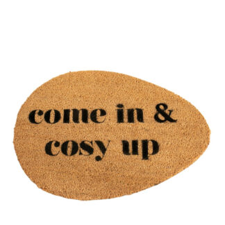 Come In And Cosy Up Pebble DoormatCome In And Cosy Up Pebble Doormat