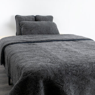 Merino Wool Quilt - Grey