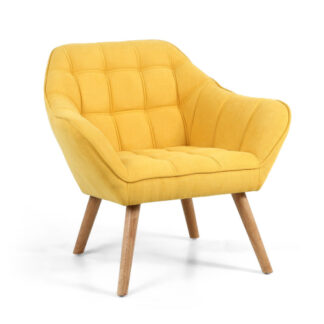 Coral Sunny Yellow Studio Chair