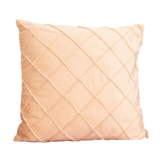 Diamond Beige Velvet Cushion