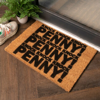 Knock Knock Penny Doormat