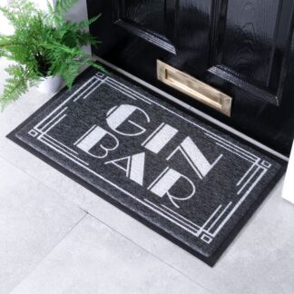 Black Gin Bar Doormat