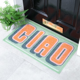 Green Ciao Doormat (70 x 40cm)