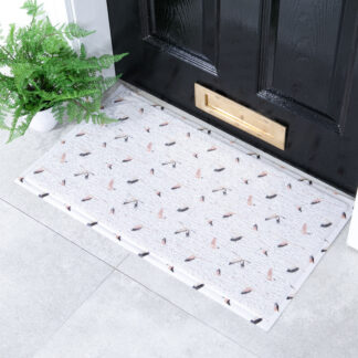 White Birds Doormat (70 x 40cm)