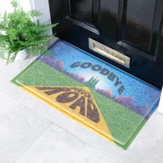 Multi Goodbye Yellow Brick Road Doormat (70 x 40cm)
