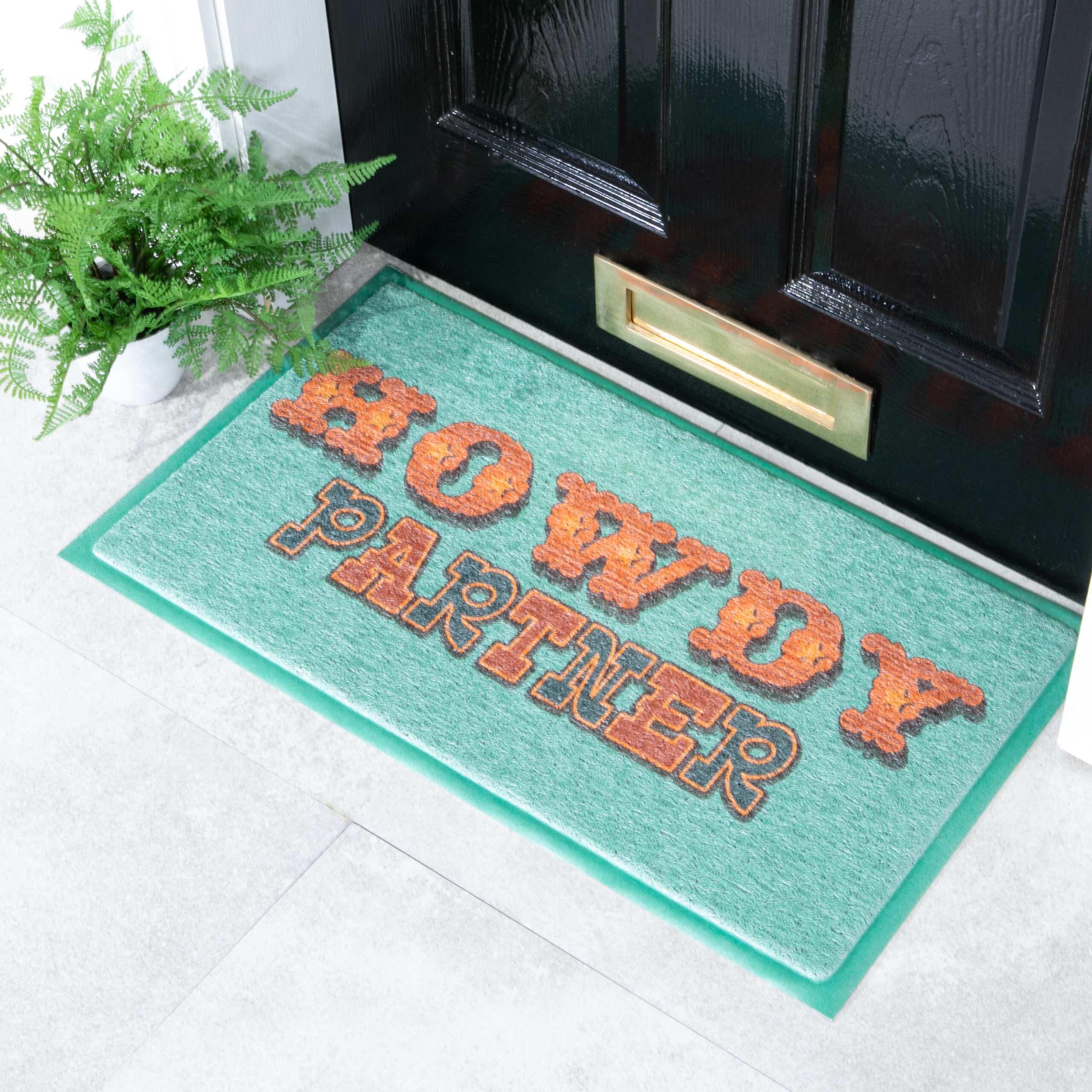 Multi Howdy Doormat (70 x 40cm)