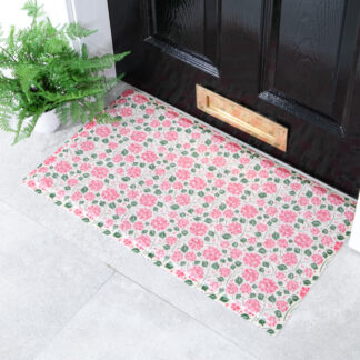 Multi Hydrangea Doormat (70 x 40cm)