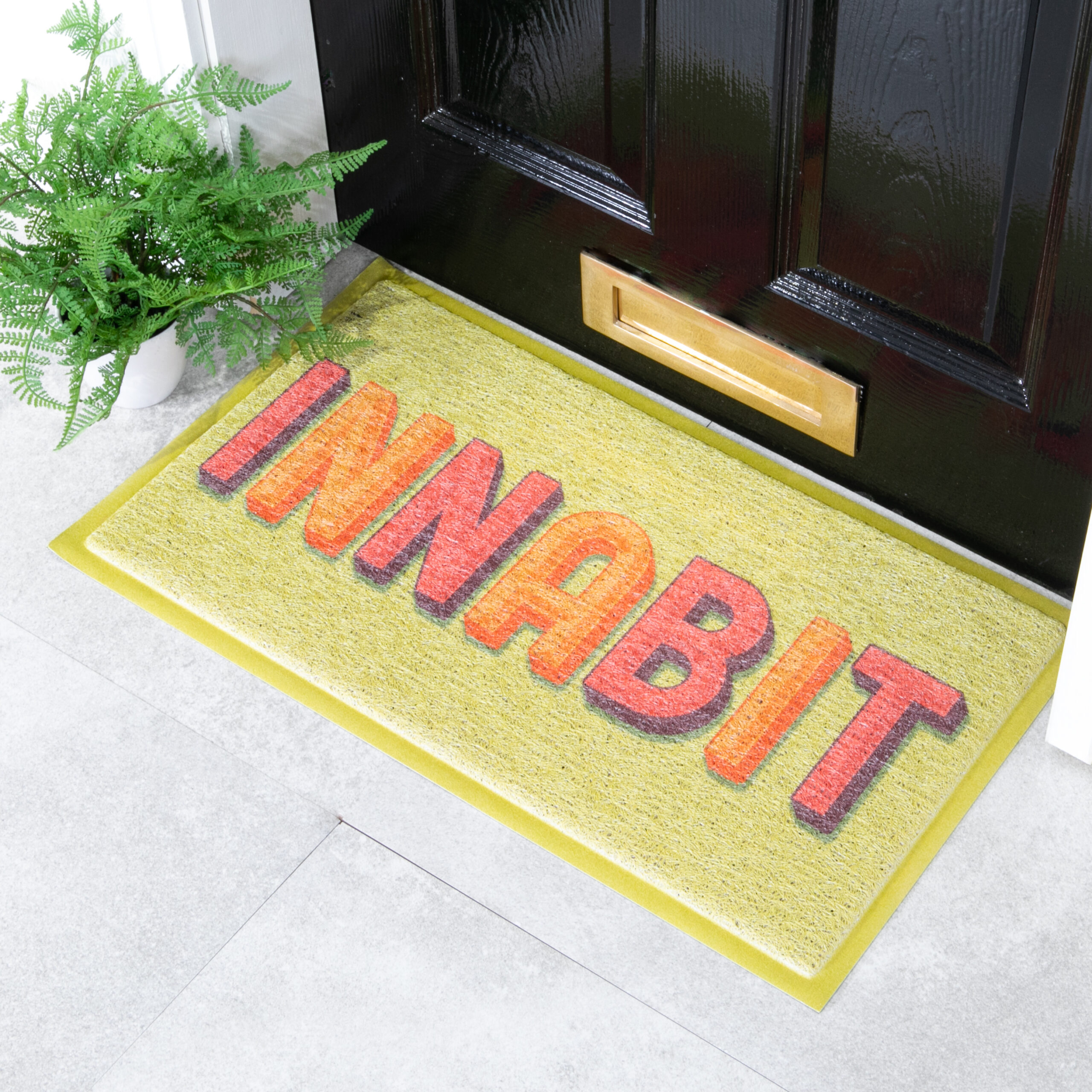 Green Innabit Doormat (70 x 40cm)